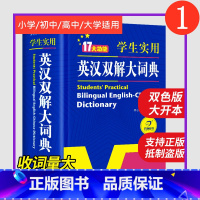 [正版]学生实用英汉汉英双解大词典 初中高中生中考高考英语字典大学四六级新牛津初阶中阶高阶英汉双解大词典工具书辞典 辞