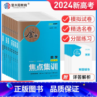 [6本套]语数英政史地 新高考 [正版]金太阳2024版金卷焦点集训语文数学英语物理化学生物政治地理历史试卷新高考高中高