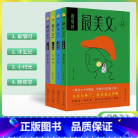 最美文特辑 最情时 高中通用 [正版]美文十年精选经典美文全4册情时浮生记小时光静夜思在好的年华遇见美的文字从青春成长角