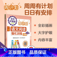 小学语文阅读强化训练一年级(上册)全彩护眼版 小学通用 [正版]2022版 周计划小学语文基础知识强化训练 全彩护眼版