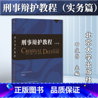 [正版]2023新 刑事辩护教程 实务篇 田文昌 刑事辩护培训模式方法 刑事辩护案例常见刑事案件辩护要点律师实务工具书