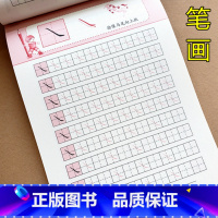 笔画笔顺描红 [正版]儿童练字帖笔画笔顺描红本拿铅笔写字本幼儿园小中大班字帖3-4-5-6岁幼儿早教启蒙书法描红字帖拼音