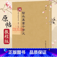 [正版]智永真书千字文楷书砚台金帖系列 徐宇主编石刻之祖篆书碑帖毛笔书法字帖中国书法传世碑帖教程笔画解析原贴教程旁注清