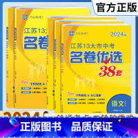 语文 江苏省 [正版]2024版江苏13大市中考名卷优选38套语文数学英语物理化学28套真题模拟优选重难点提优基础小卷中