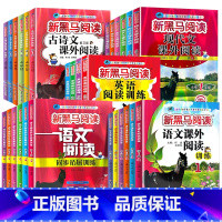 古诗文课外阅读 小学一年级 [正版]2023新版新黑马阅读全国通用小学一1二2三3四4五5六6年级全一册A版英语阅读听力