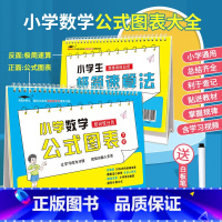 [赠白板笔]极简速算法+公式图表(正反两面) 小学通用 [正版]极简速算法+公式图表 小学数学公式台历大全图表小学生公式