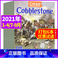 [共6本]2021年1-4/7-9月 [正版]Cobblestone鹅卵石杂志2022年2021年1-12月往期打包美国