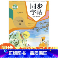 写字课课练7年级上册 七年级/初中一年级 [正版]人教版7年级语文同步字帖上册写字课课练萌牛学堂小升初写字课课练 七年级