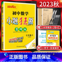 数学 七年级上 [正版]江苏版2023秋小题狂做巅峰版初中数学七年级上册苏科版SK 初一7年级上苏教版同步辅导资料练习册