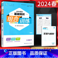 英语 八年级下 [正版]江苏版2024春通城学典初中英语基础知识组合训练八年级下册译林版YL 初二8年级英语下学期同步练