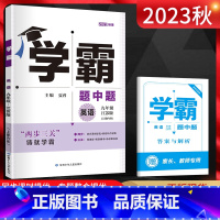 英语 九年级上 [正版]2023秋 经纶学霸题中题九年级上册英语江苏版 初三英语练习册 初中九年级英语学霸九年级英语同步