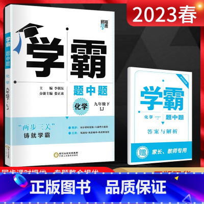 化学 九年级下 [正版]经纶学典2023版学霸题中题九年级下册化学鲁教版LJ适用宿迁市 初三9年级下学期同步课时作业辅导