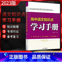 语文 高中通用 [正版]2023新版高中语文知识点学习手册 高一二三通用必修选修知识点汇总清单高考总复习基础知识手册高中