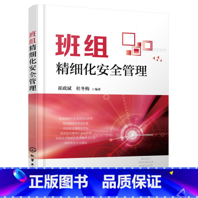 [正版]班组精细化安全管理 经管类图书 班组 安全管理 精细化工作 参考 也可供企业各级管理者 参考