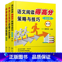 语文 初中通用 [正版]中学语文得高分策略套装3册 中学考场作文训练营文言文必考140字中学语文阅读得高分策略与技巧 语