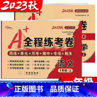 [人教语文+北师数学] 一年级上 [正版]2023秋 全程练考卷 北师大版小学数学试卷一年级上册下册人教版语文单元测试卷