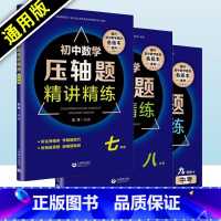 [七+八+九]压轴题精讲精练3本 初中通用 [正版]初中数学压轴题精讲精练数学七八九年级上下册通用适合各种版本真题破难题