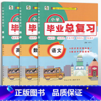 小学毕业总复习[语文+数学+英语]3本 小学升初中 [正版]2022小学毕业总复习语文数学英语 小升初系统总复习 小学毕