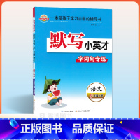 语文-[人教版]上册 小学六年级 [正版]2023秋 默写小英才人教版小学语文六年级上册下册字词句专练能力训练练习册练习