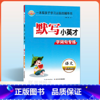 语文-[人教版]上册 小学一年级 [正版]2023秋 默写小英才人教版小学语文一年级上册下册字词句专练能力训练练习册练习