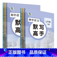 [语文默写高手] 九年级 [正版]初中运算计算升级卡 七年级下册上册冀教版数学同步练习册八年级九年级数学练习题 乐双图书