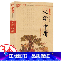 [正版]3本29元优++ 经典国学诵读--大学·中庸儿童文学少儿国学三字经 百家姓千字文 中国传统儒家文化国学经典名著