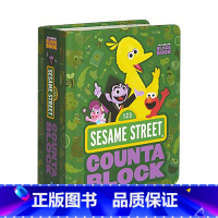 [正版]芝麻街计数书Sesame Street Countablock 受欢迎儿童电视节目主题数数启蒙翻翻纸板绘本