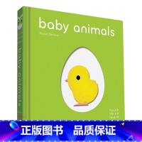 [正版]Touch Think Learn:Baby Animals 触摸书 小动物 儿童英语认知启蒙读物 英文原