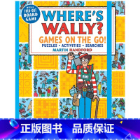 [正版]Where’s Wally?沃利在哪里?游戏、互动和寻找 英文原版儿童趣味