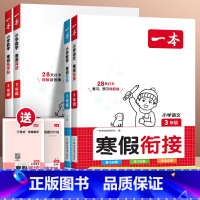 [语数]寒假衔接+寒假阅读+练字帖-人教版(4本) 小学一年级 [正版]2024新版寒假阅读口算衔接作业一二年级三四五六