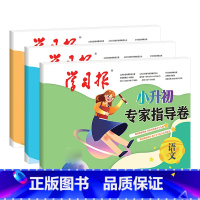 [套装3本]语文+数学+英语 小学升初中 [正版]2023新版学习报小升初专家指导卷语文数学英语毕业总复习模拟试卷全套必