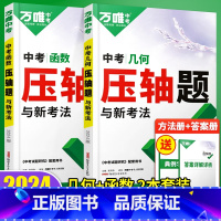 ❤️套装数理化(几何+函数+物理+化学)4本 初中通用 [正版]2024数学压轴题物理化学几何函数压轴题初二初三八九年级