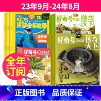 1[跨年订阅]23年9月-24年8月 [正版]全年订阅共24期好奇号杂志+环球少年地理少儿版2023年9-10-11月起