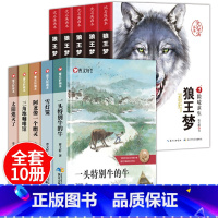 沈石溪画本+曹文轩画本[全10册] [正版]抖音同款当天发狼王梦沈石溪全套5册动物小说漫画版画本狼王梦全集完整版三四