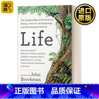 [正版]英文原版 Life 生命 进化生物学 遗传学 人类学和环境科学的黎明 John Brockman 英文版 进口