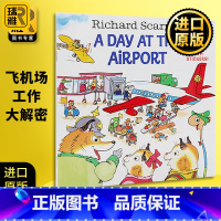 [正版]飞机场的一天 英文原版 Richard Scarry's A Day at the Airport 英文版原版