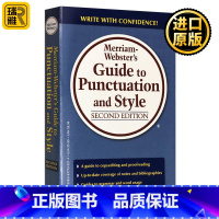 [正版]韦氏标点符号用法风格指导 英文原版 Merriam Webster's Guide to Punctuatio