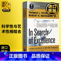 [正版]追求卓越 英文原版 In Search of Excellence 经典MBA工商企业商业管理 汤姆彼得斯MB