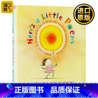 [正版]给孩子读诗 Here's a Little Poem 英文原版 亲子共读 精装大开本 英文版 Jane Yol