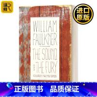 [正版]喧哗与骚动 英文原版小说 The Sound and the Fury 喧嚣与躁动 精装 英文版 Willia