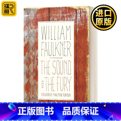 [正版]喧哗与骚动 英文原版小说 The Sound and the Fury 喧嚣与躁动 精装 英文版 Willia