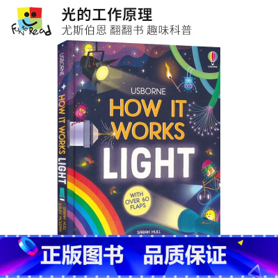 [正版]Usborne How it works light with over 60 flaps 尤斯伯恩 光的工