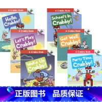 暴躁的蟹蟹 1-6 [正版]A Crabby Book 1-6 暴躁的蟹蟹6册套装 儿童英语漫画书 学乐ACORN橡果系