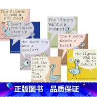 鸽子系列绘本7册 [正版]The Pigeon 鸽子系列 Mo Willems 幼儿早教绘本启蒙 儿童读物 凯迪克大奖