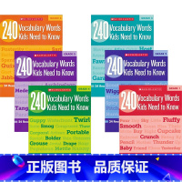 240个单词词汇 1-6年级6册 [正版]240 Vocabulary Words Kids Need to Know