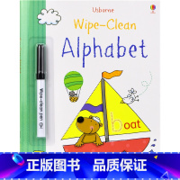 学写26个字母 [正版]Usborne Wipe-clean Collection 幼儿英语可擦活动书 5册套装 趣味益