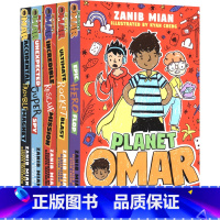 奥马尔星球 5册 [正版]Planet Omar Series 奥马尔星球5册套装 儿童英语桥梁书 校园生活主题 6-9