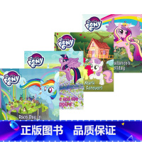 小马宝莉冒险故事 4册 [正版]小马宝莉原版进口 My Little Pony Stories 儿童冒险英文故事绘本 4