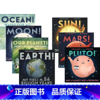 宇宙元素的自白 7册 [正版]Our Universe 宇宙元素的自白 太阳地球月球火星海洋 自然科学 儿童科普绘本 英