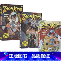 我的魔法人生 3册 [正版]Zach King My Magical Life 我的魔法人生 3册 漫画桥梁书 校园魔幻